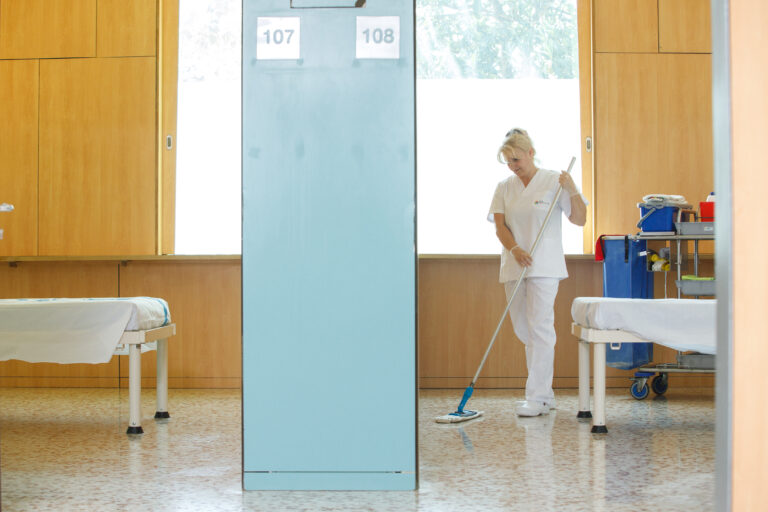 limpieza centros salud