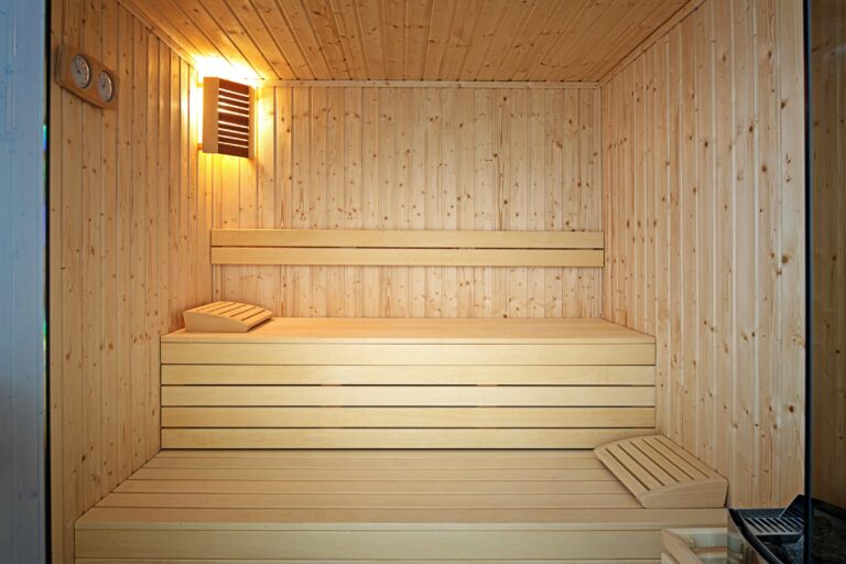 limpieza sauna